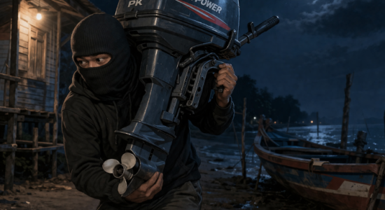 Tiga Mesin Perahu Nelayan Ternate Hilang, Polisi Diminta Usut Tuntas