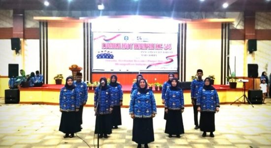DPKD Morotai Tampil Memukau di Lomba Paduan Suara HUT KORPRI ke-54