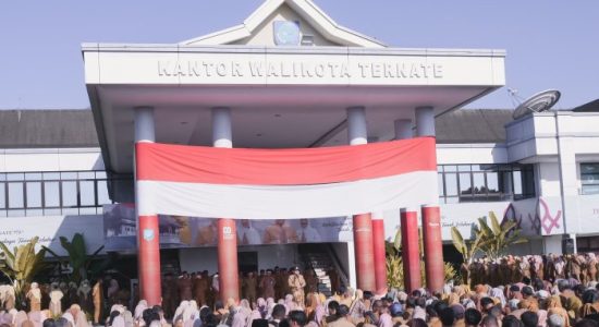 Kompak di Halal Bihalal, Wali Kota Ternate Sampaikan Pesan Penting untuk ASN