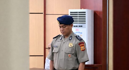 Polisi Pelaku KDRT Istri di Ternate Resmi Dipecat