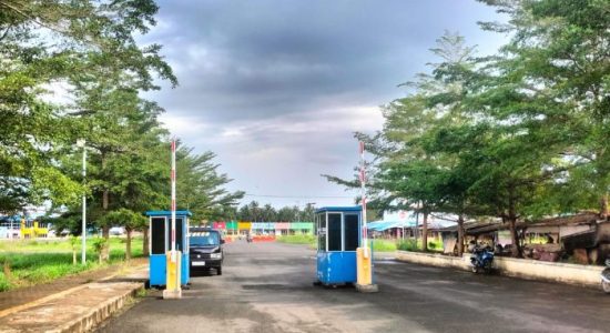 Portal Pasar Modern Morotai Segera Difungsikan, Retribusi Kendaraan Diperketat