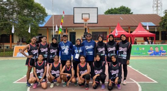Saingi Tim Putra, Basket Putri Ternate Cetak Kemenangan Telak Atas Tidore