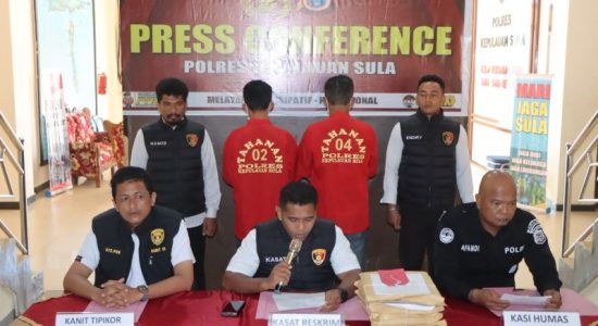 Kasus Korupsi Dana Desa di Sula, Dua Mantan Pejabat Resmi Ditahan