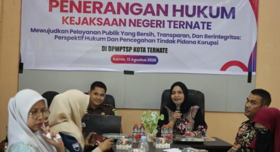 Sinergi DPMPTSP Ternate dan Kejari Perkuat Pelayanan Publik Berintegritas