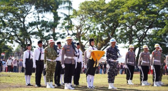 Geladi Bersih Upacara HUT ke-81 RI di Ternate Berlangsung Lancar