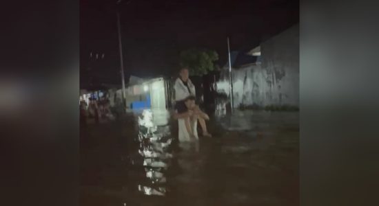 Diguyur Hujan Berjam-jam, Permukiman Warga di Weda Halmahera Tengah Terendam Banjir
