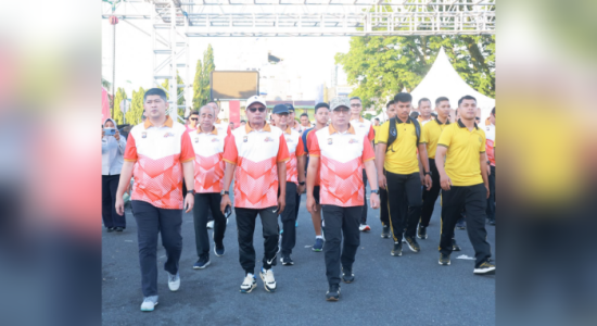 Wali Kota Tauhid Hadiri CFD Hari Bhayangkara, Dorong Sinergitas Jaga Ternate Kondusif