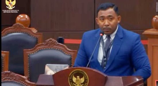 Jadi Ahli di MK, Dr. Hasrul Buamona Minta Kejelasan Pengaturan Subjek Hukum