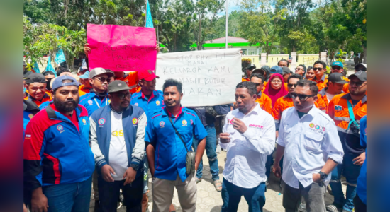Buruh WBN Turun ke Jalan, Pemerintah Diminta Selamatkan Ribuan Pekerja