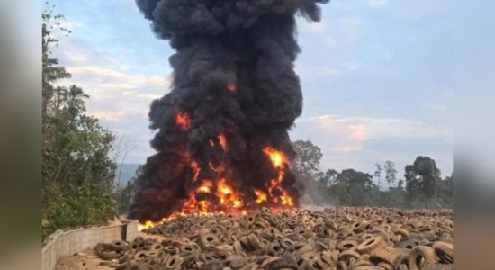 Kebakaran Ban Bekas di IWIP, Perusahaan Sebut Ada OTK Sebelum Api Muncul