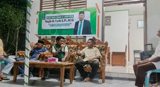 Reses Najib di Gambesi Ternate, Warga Titip Aspirasi Infrastruktur dan Fasilitas Publik