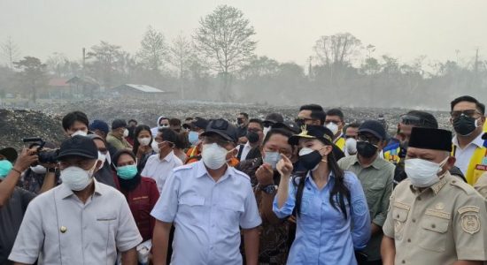 Sherly-Sarbin Kompak Tinjau Kebakaran TPA Ternate, Fokus Penanganan dan Langkah ke Depan