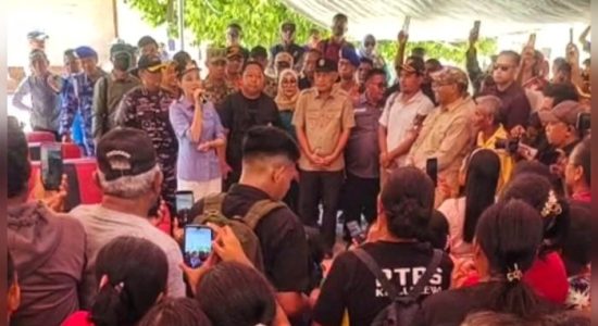 Gubernur Sherly Tinjau Batang Dua, Pastikan Percepatan Bantuan Rumah Terdampak Gempa