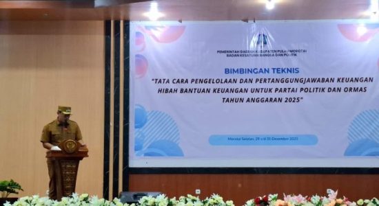 Wabup Morotai Minta Pengelolaan Dana Hibah Mendukung Tata Kelola Pemerintahan Bersih