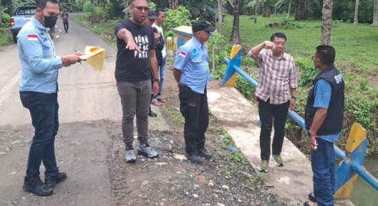 Pemprov–Kejati Pastikan Penanganan Darurat Jembatan Pascabanjir Halmahera Utara