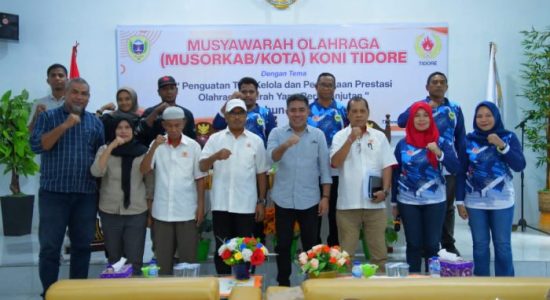 Nahkodai KONI Tidore, Ahmad Laiman Dorong Pembinaan Olahraga dan Sport Tourism