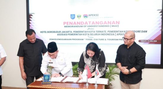 Teken MoU, Ternate Mantapkan Langkah Besar Bawa Kota Rempah Mendunia