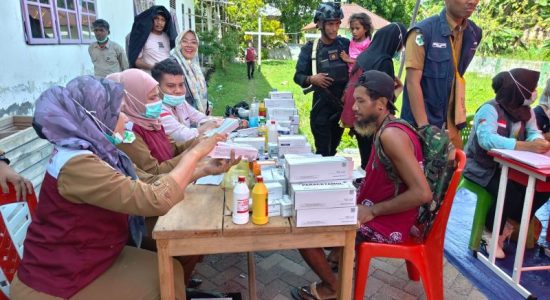 Pulihkan Warga, Dinkes Halmahera Tengah Buka Layanan Kesehatan di Sibenpopo