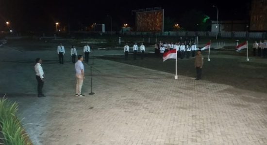 Prosesi Api Bela Negara, Sekda Halmahera Timur Soroti Integritas dan Loyalitas CPNS