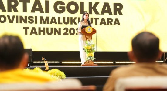 Gubernur Sherly ke Menteri Bahlil di Musda Golkar: DBH Jangan Dipotong, Dorong Hilirisasi