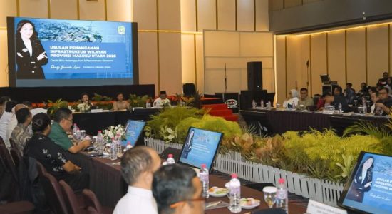 Gubernur Sherly Minta Percepatan Infrastruktur Maluku Utara di Forum Komisi V DPR RI