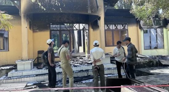 Dikbud Maluku Utara Respons Cepat, Turunkan Tim Cek Kebakaran SMAN 7 Ternate