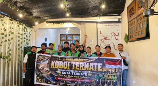 KOBOI Ternate Resmi Dideklarasikan, Jadi Wadah Persatuan Pengemudi Ojol