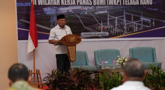 Wagub Sarbin Minta Investasi Geothermal Telaga Rano Utamakan Warga Halmahera Barat