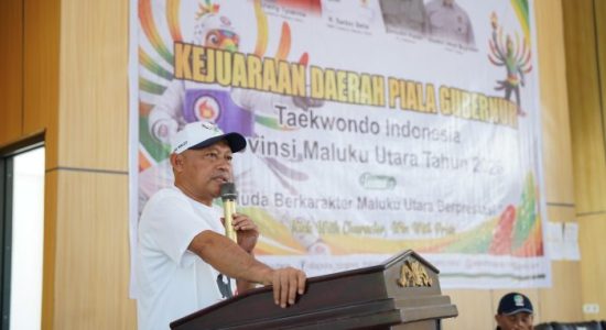 Wagub Sarbin Buka Kejurda Taekwondo Gubernur Cup, Bidik Emas PON 2028