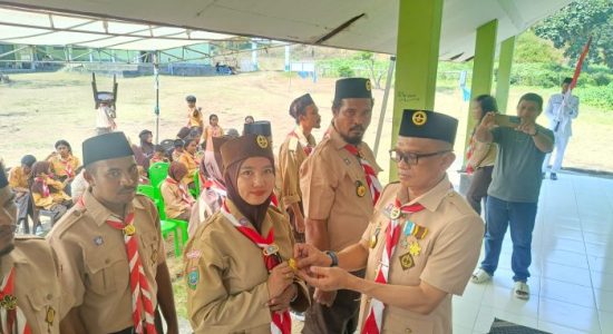 Pramuka Morotai Diperluas, Ketua Kwarcab Targetkan Semua Sekolah Aktif