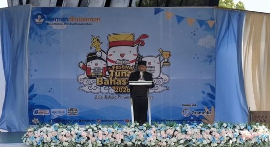 Wagub Sarbin Dorong Bahasa Daerah Digunakan di Rumah hingga Kantor