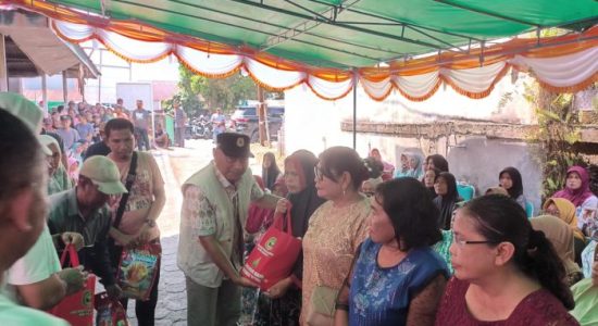 Wagub Sarbin Pastikan Dapur Warga Halmahera Selatan Aman Saat Nataru