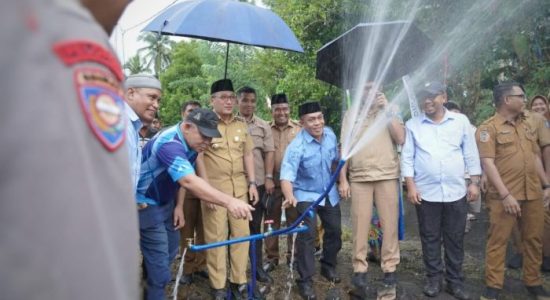 Wali Kota Ternate Resmikan SPAM Tobololo, Jawab Kebutuhan Air Warga