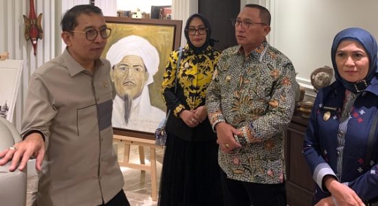 Temui Fadli Zon, Wali Kota Tauhid Mantapkan Rakernas JKPI ke-XII di Ternate