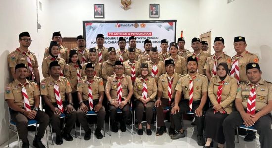 Dikukuhkan, Saka Adhyasta Pemilu Perkuat Demokrasi Generasi Muda Morotai