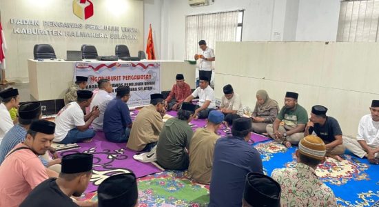 Safari Ramadan, Bawaslu Halmahera Selatan Gandeng Media untuk Pengawasan Pemilu