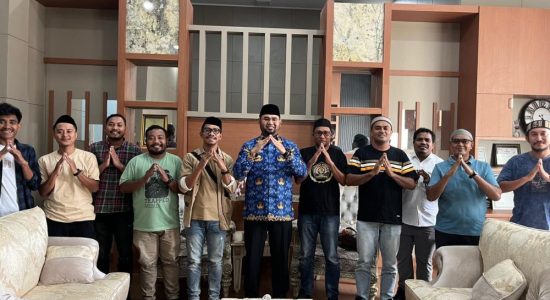 Silaturahmi dengan Bupati, PWI Halmahera Selatan Mantapkan Persiapan Pelantikan