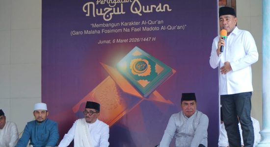 Peringatan Nuzulul Qur’an di Masjid Kolano, Wawali Tidore Ajak Perkuat Silaturahmi