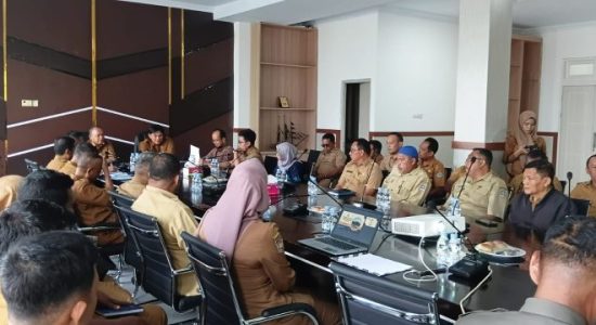 Jelang Pemeriksaan BPK, Bupati Rusli Ingatkan OPD Wajib Transparan