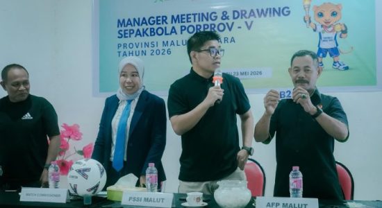 PSSI Maluku Utara Pastikan Semua Tim PORPROV Komitmen Jaga Sportivitas