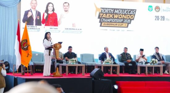 Gubernur Sherly Optimistis Taekwondo Maluku Utara Mampu Lahirkan Atlet Internasional