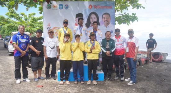 Ternate Berjaya di Selam Porprov Maluku Utara, Sapu Bersih Medali Emas