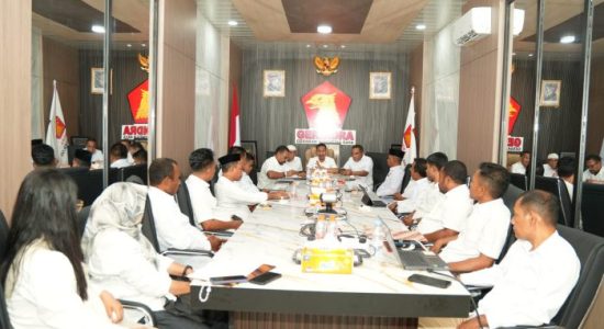 Ketua DPD Gerindra Konsolidasi di Halmahera Tengah, Perkuat Struktur Partai hingga Desa