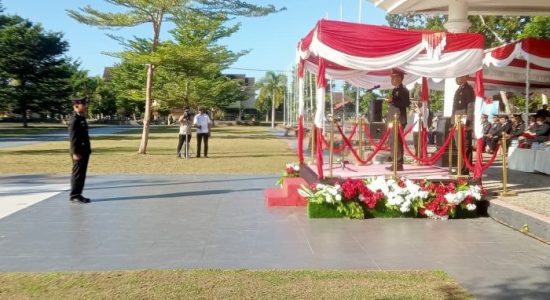 Upacara Hari Bhayangkara ke-80 di Halmahera Tengah Berlangsung Khidmat