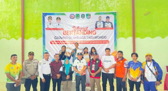 Enam Emas Antar Ternate Juara Umum Taekwondo POPDA
