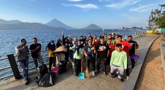Gerakan 280 Pos Indonesia di Ternate, Bersih-Bersih Taman Kota Jelang Rakernas JKPI
