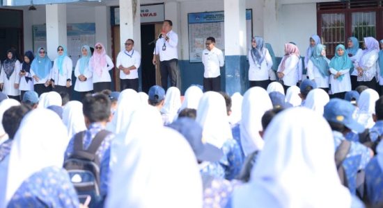Rabu Menyapa di SMPN 3, Sekda Rizal Dorong Pemerataan Mutu Pendidikan Ternate