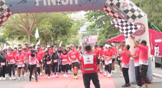 Rangkaian HUT PMI ke-81 di Ternate Diisi Ekspedisi Gamalama hingga Fun Run