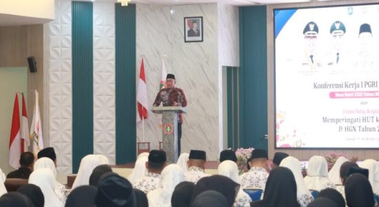 Buka Konker PGRI, Wali Kota Tauhid: Guru Bermutu Kunci Masa Depan Ternate