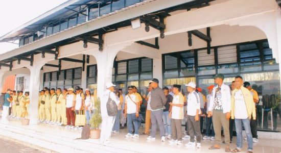 Tiba di Ternate, Kontingen Sula Siap Berjuang di Porprov V Maluku Utara